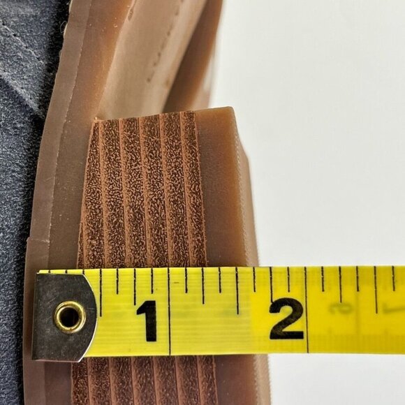 Lucky Brand Women's Kazey Square Toe Bootie in Gray Suede Block Heel - Picture 14 of 16